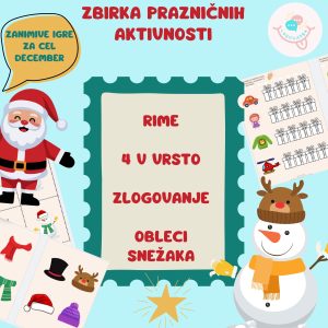 Zbirka prazničnih aktivnosti