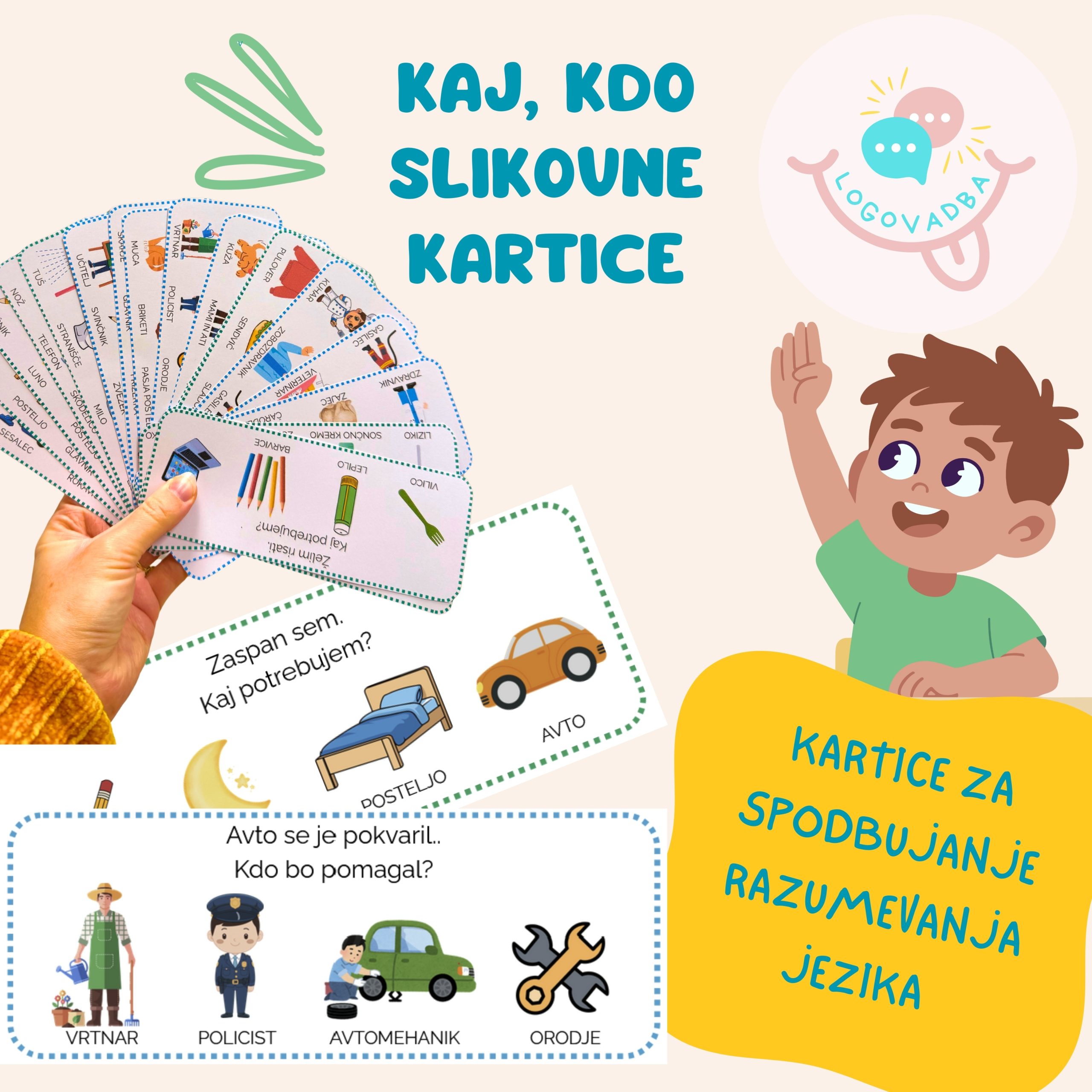 KAJ in KDO vprašanja